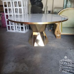 میز فلزی مدل الماس